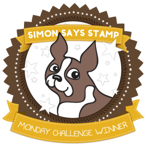 Simon Says Stamp Monday challenge