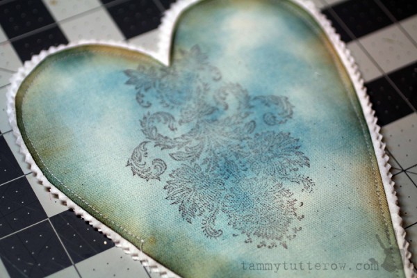 Tammy Tutterow | Felt Flower Gift Heart 6