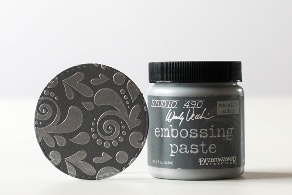 embossing-paste-silver