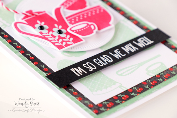 Weekender with Wanda featuring My Favorite Things Kitschy Kitchen stamps and dies