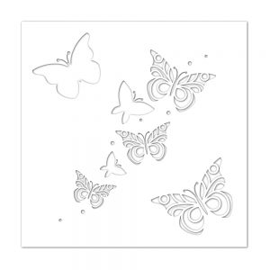 Butterflies stencil ssst121419