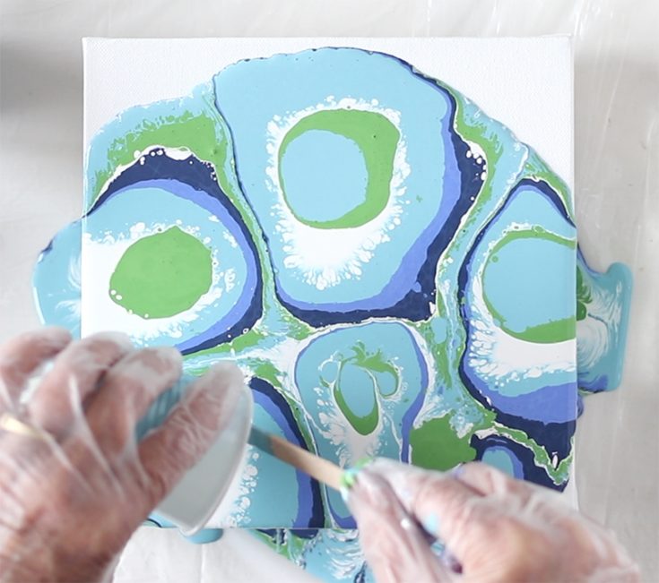 Shari Carroll, Acrylic Pouring