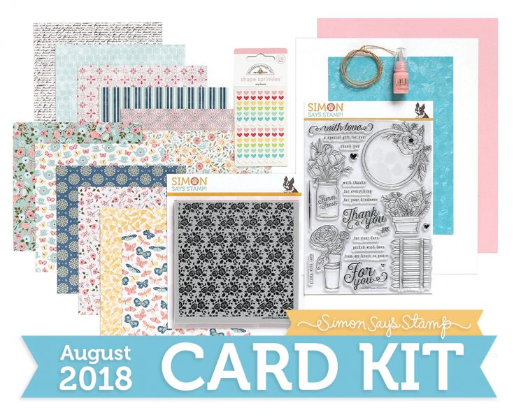 August 2018 Card Kit Mandy's Flowers