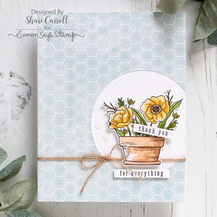 Shari Carroll, Mandy's Flowers card kit