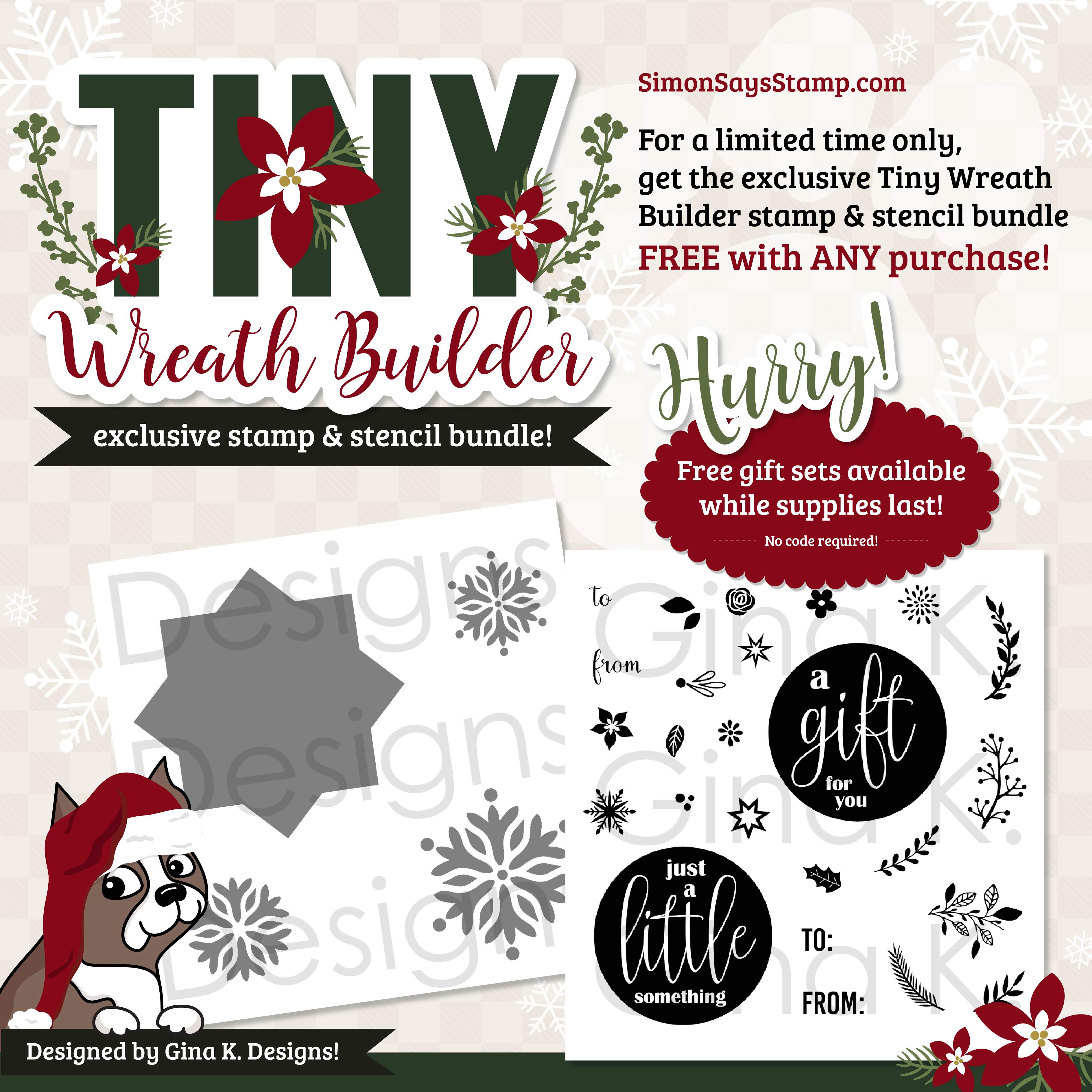 Gina K Designs Tiny Wreath Builder