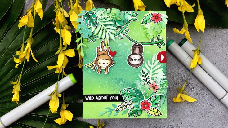 Interactive Cards by Jess: Wild About You Slider Card