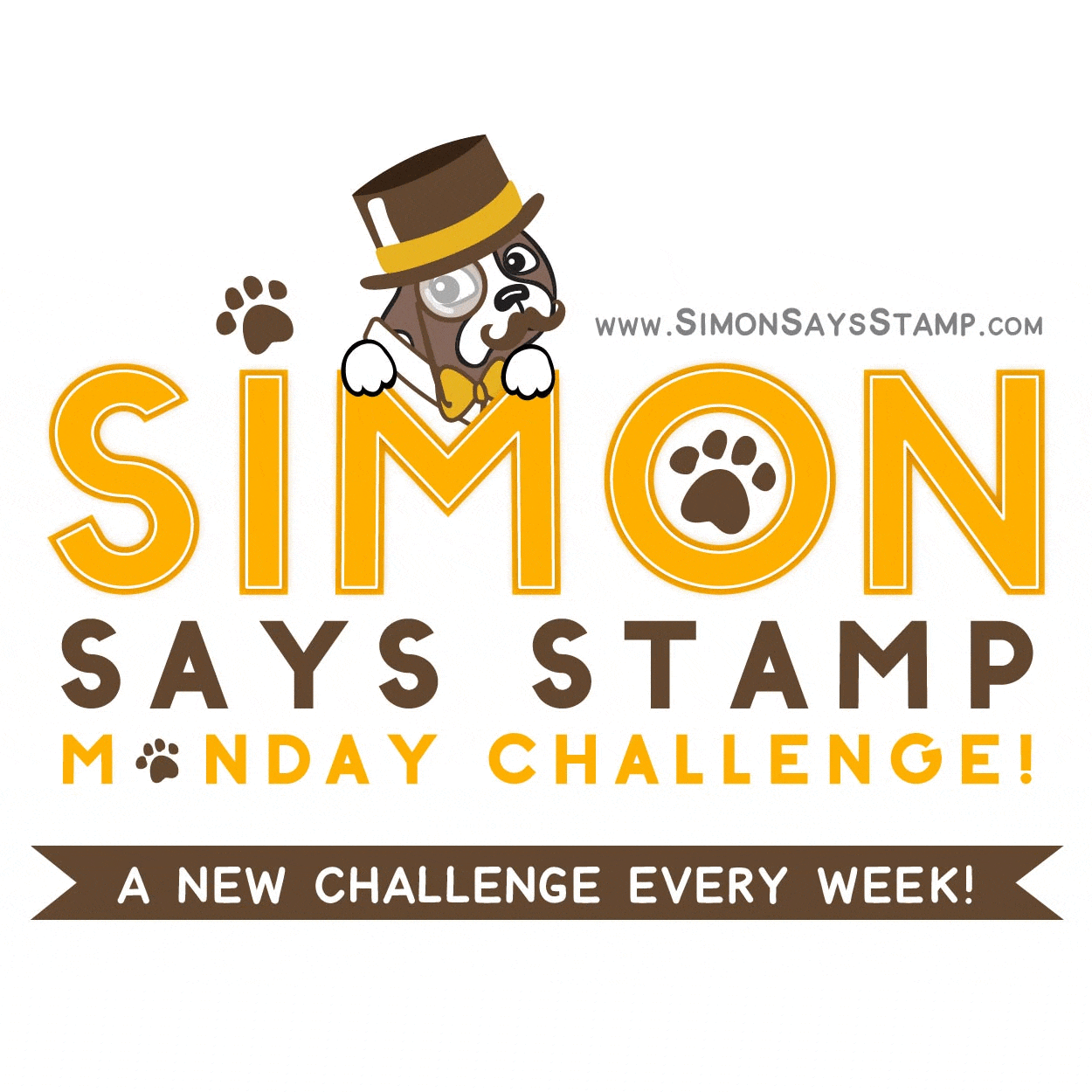 Simon Says Stamp Monday Challenge - Art Journal