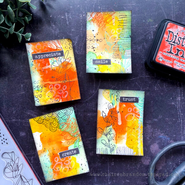 Tim Holtz Stamps - Scribbles & Spirals