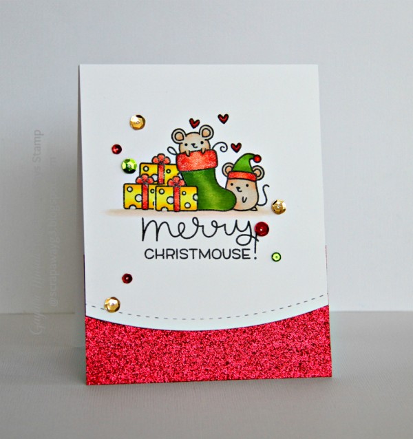 Merry Christmouse card smaller