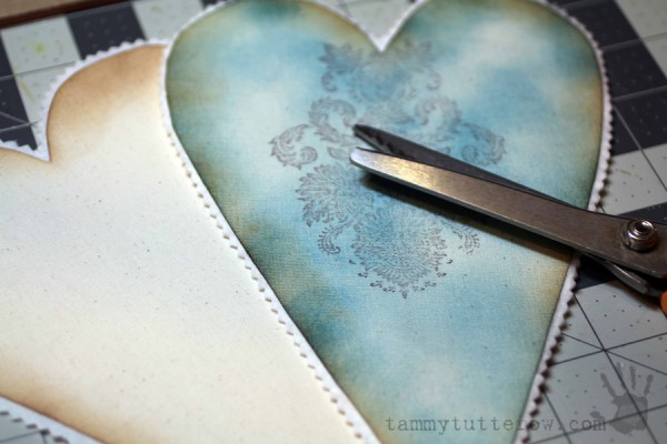 Tammy Tutterow | Felt Flower Gift Heart 5