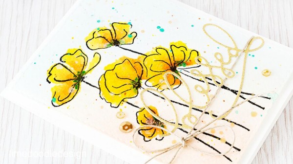 New Floral Stamps and Dies From Rubbernecker! - Rubbernecker Blog