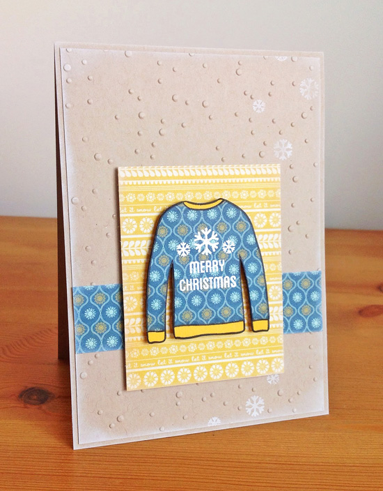 ugly sweater card