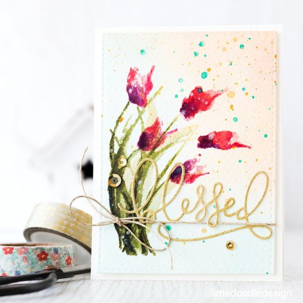 New Floral Stamps and Dies From Rubbernecker! - Rubbernecker Blog