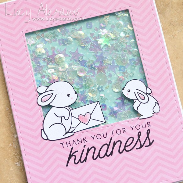 Kindness Shaker Card 2 by Lucy Abrams for SSS