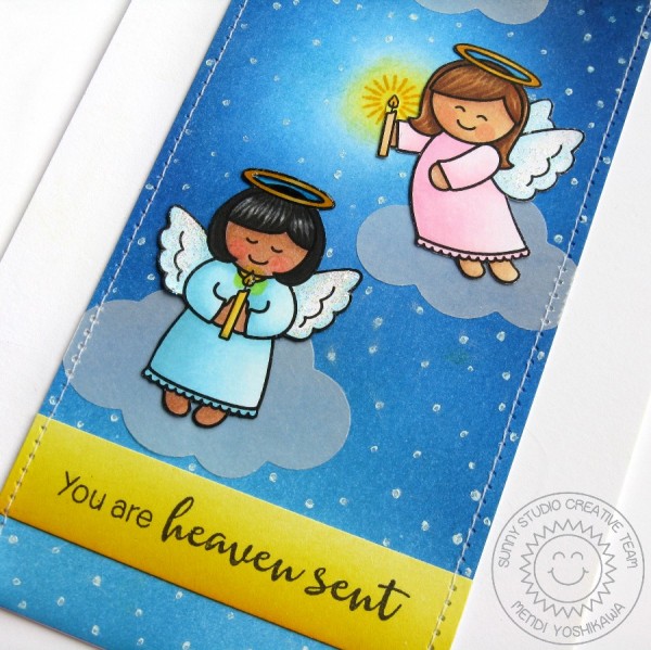 Little Angels Heaven Sent Card-Preview