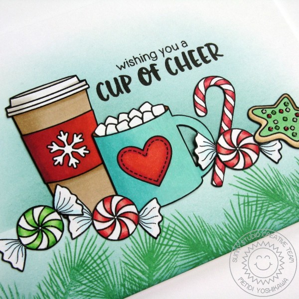 Mug Hugs Christmas Scene Card-Preview