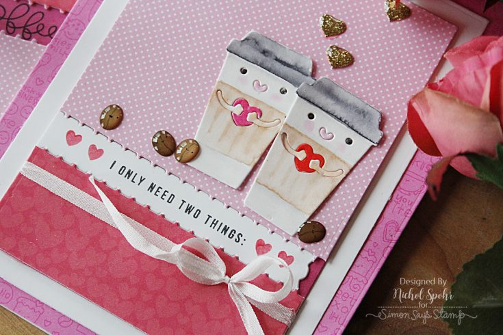 February 2017 Coffee Tea and Cocoa Card Kit Inspiration by Nichol Spohr