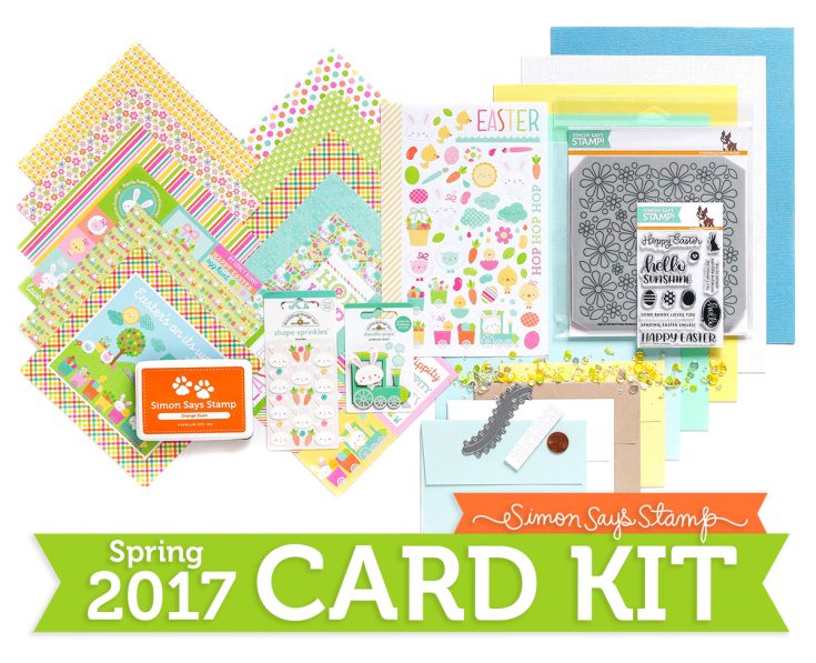 Hopping Along Limited Edition Spring Card Kit