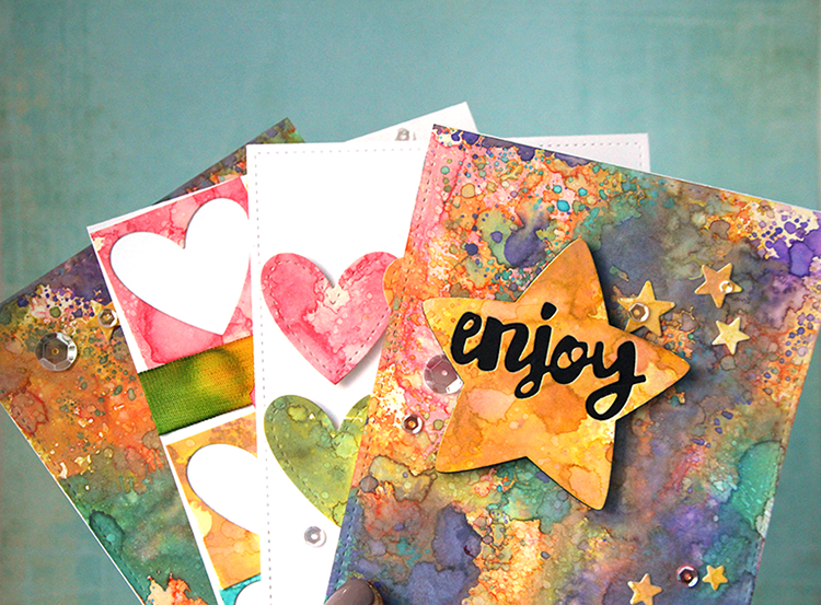 Exploring the New Distress Oxide Ink Pads