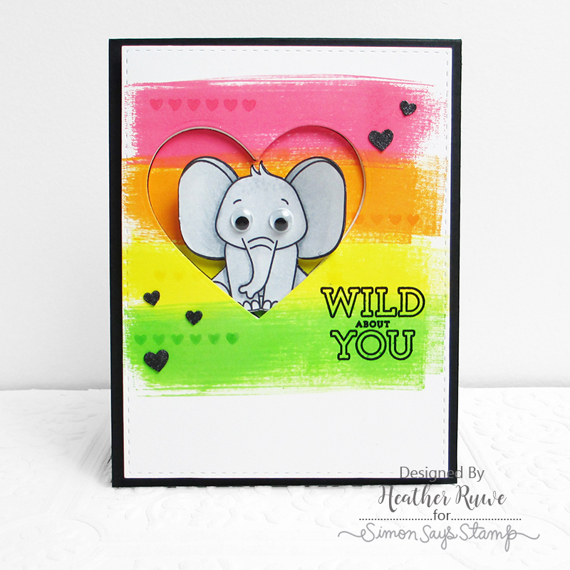 Card Kit, Wild and Colorful, Heather Ruwe