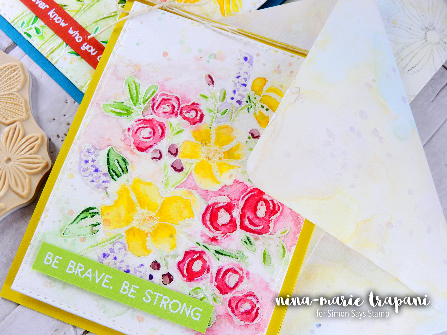 Watercolor Forals + Plant a Flower Day