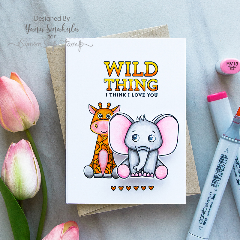 Card Kit, Wild and Colorful, Yana Smakula