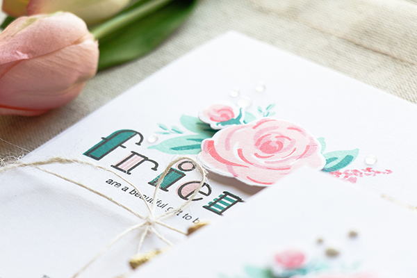 Yippee for Yana Floral Thank You Cards