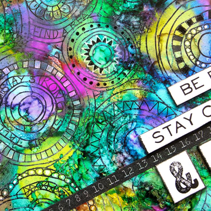 Art Journal Alcohol Inks with Shari Carroll