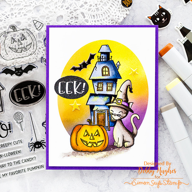 Limited Edition Simon Says Stamp Halloween Card Kit CREEPY CUTE CCHK17