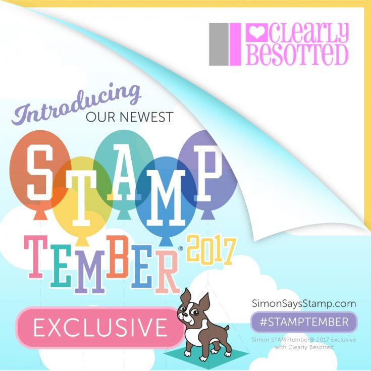 Clearly Besotted MY BEST FRIEND Clear Stamps SSS101780 Stamptember Exclusive