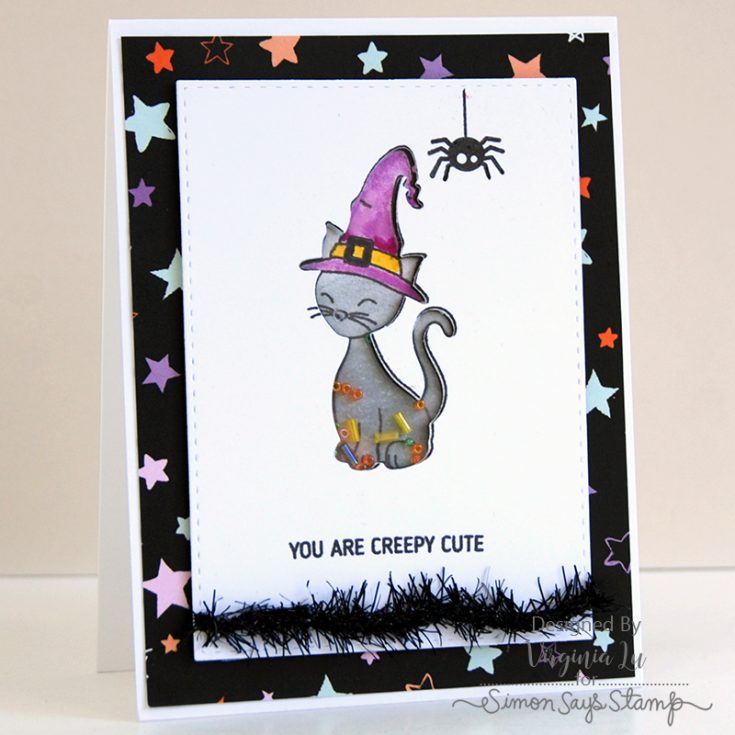 Limited Edition Simon Says Stamp Halloween Card Kit CREEPY CUTE CCHK17