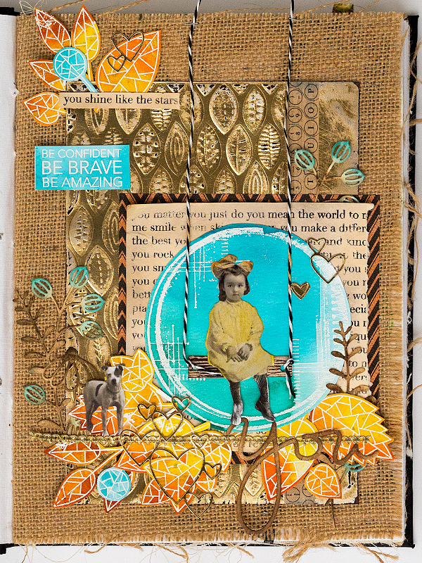 Be Brave Journal Page