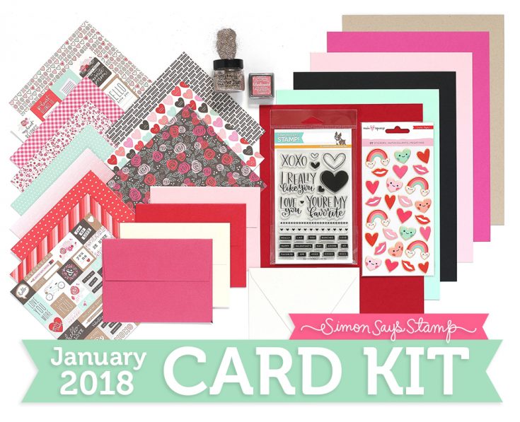 January Card Kit, Shari Carroll