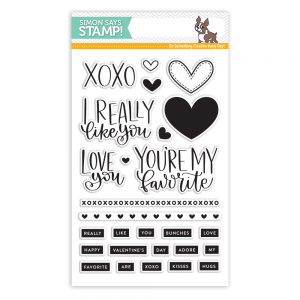SSS101714 Really Like You, clear stamps