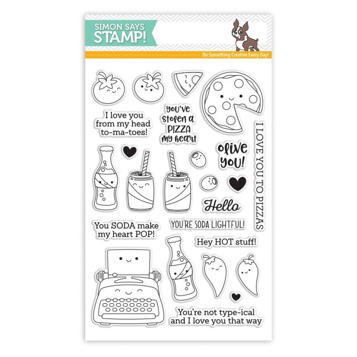 Foodie Friends Clear Stamps