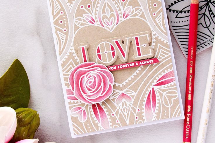 Yippee for Yana: Center Cut Heart Love Card