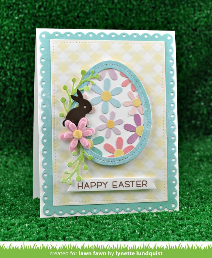 Die Cut Easter Card