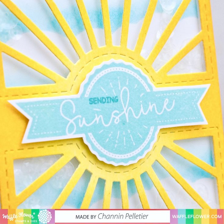 NEW Waffle Flower: Sun Shaker Card!