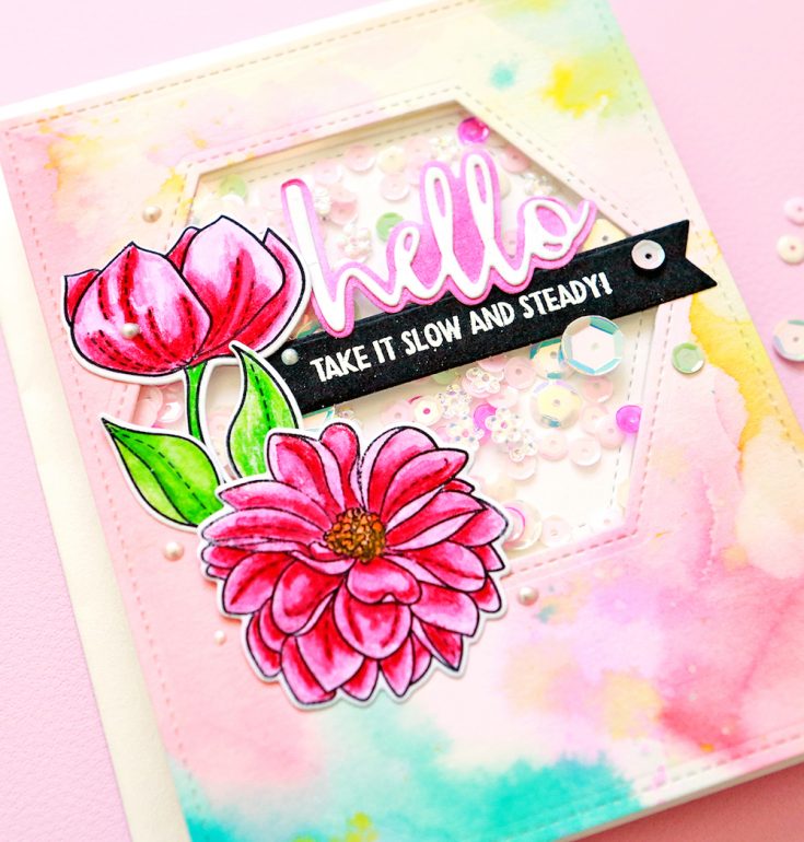 One Stamp, Five Ways - Even More Spring Flowers!