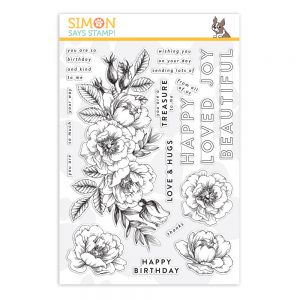 Beautiful Flowers, Simon Exclusive, Card Kit