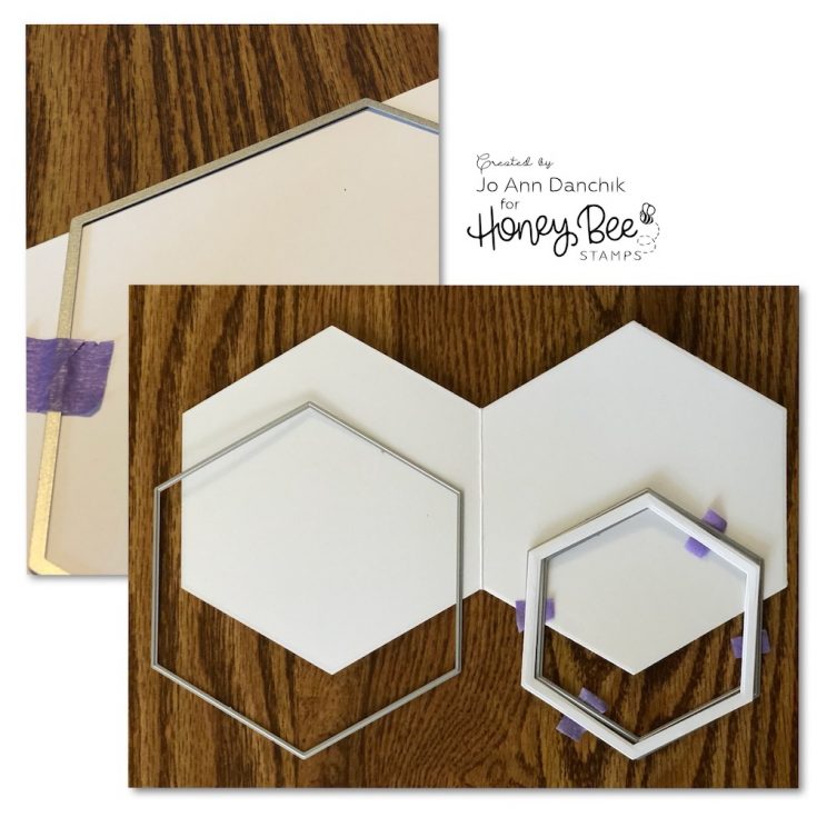 “Love You” Hexagon Shape Card