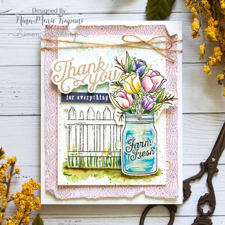 Nina Marie, Card Kit, Mandy's Flowers