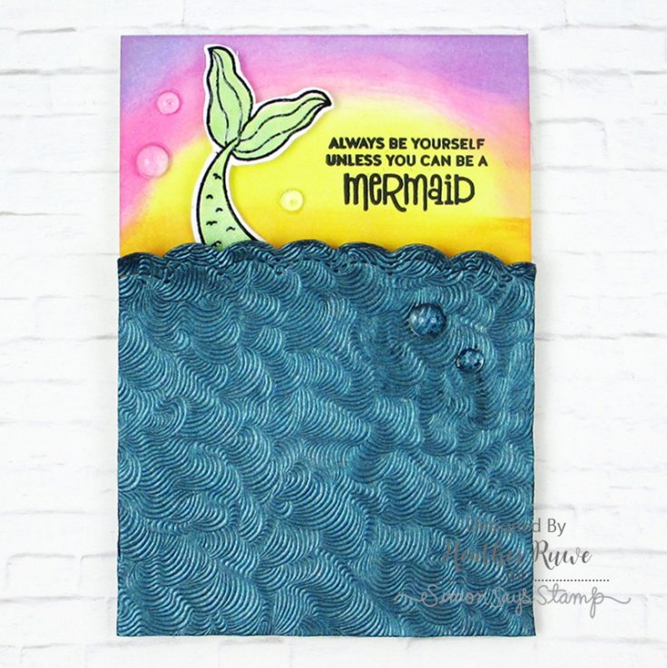 Sea Treasure, Heather Ruwe, September Card Kit