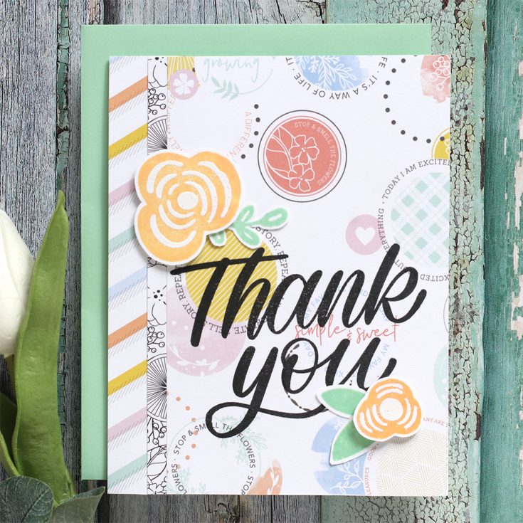 thank you card kit