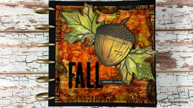 Autumn Art Journaling with Vicky P