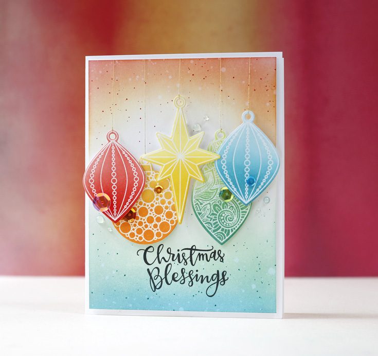 Simon Says Stamp World Card Making Day 2018 featuring Ornate Ornaments by Laura Bassen