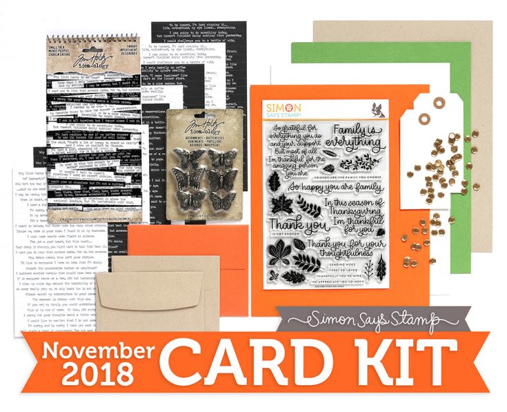 November Card Kit, Card Kit,