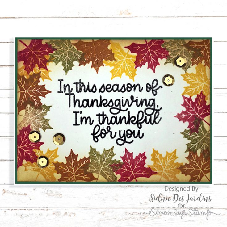 Sidnie Des Jardins, November Card Kit