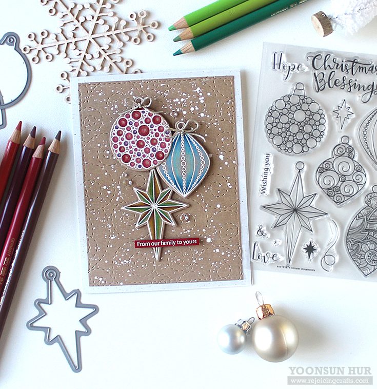 Simon Says Stamp World Card Making Day 2018 featuring Ornate Ornaments by Yoonsun Hur