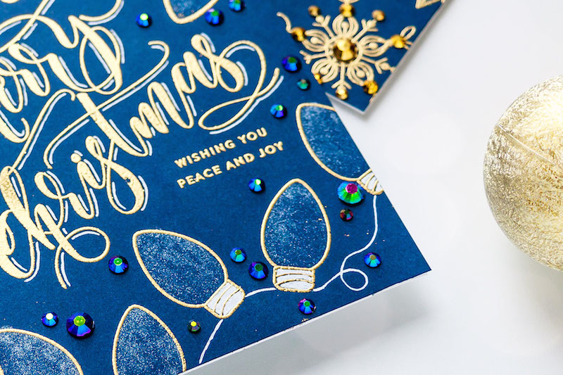 Yippee for Yana: Caligraphy-Like Christmas Cards